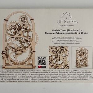 UGears Mechanical Model - Timer (20 minutes)